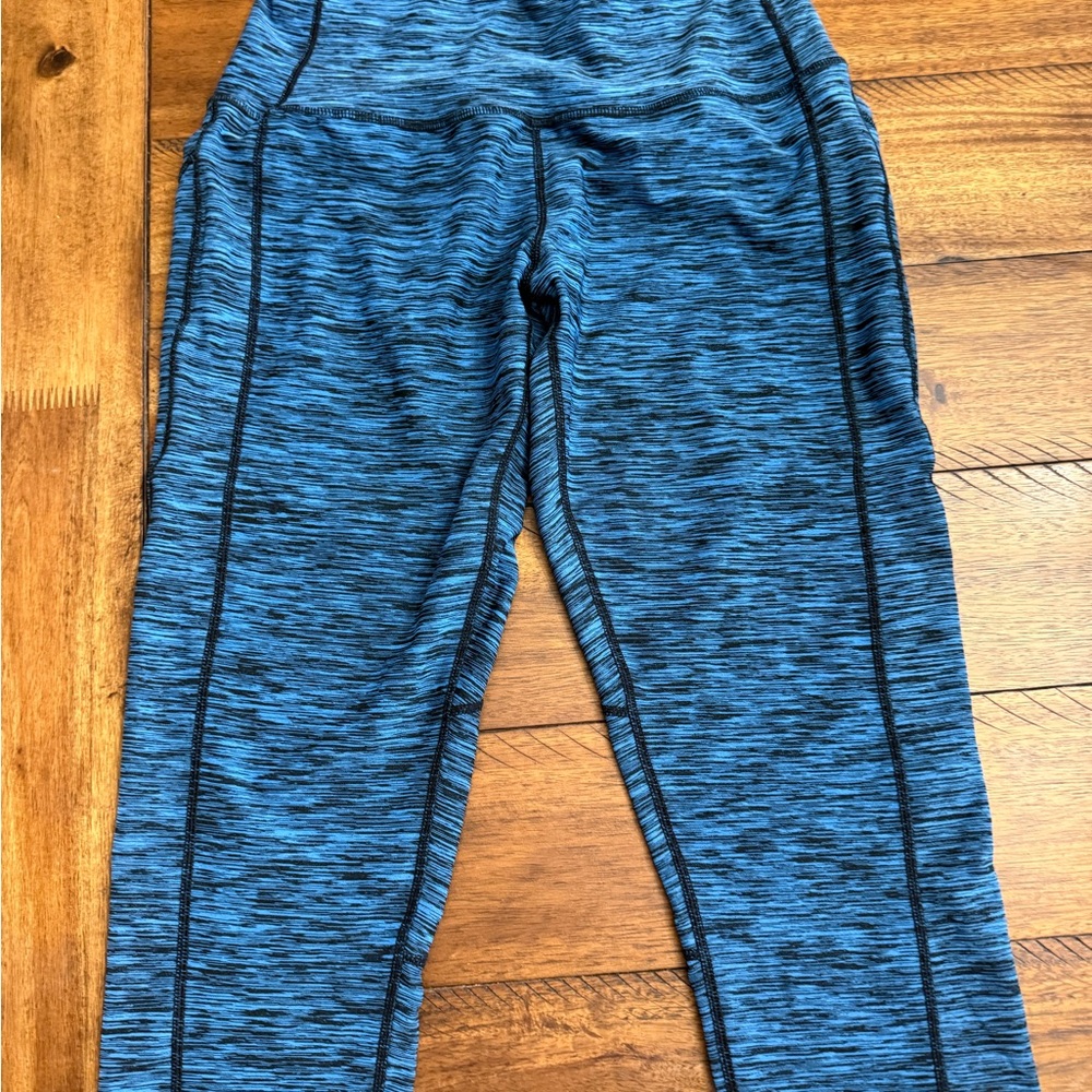 Women’s Blue Heather Active Leggings
